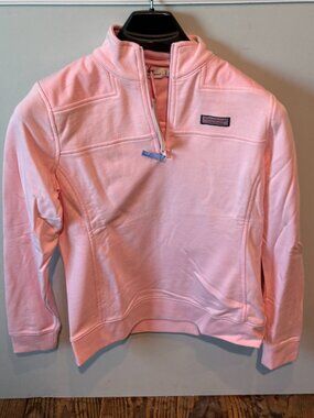 NEW Vineyard Vines Shep Shirt Flamingo Pink Dreamcloth Womens Size Medium NWT